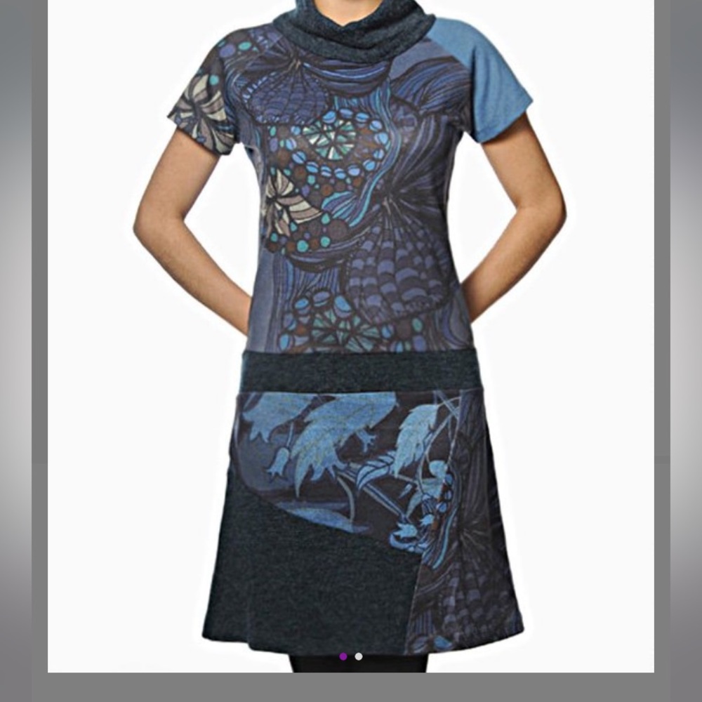 Super funky blue kaia dress by SMASH